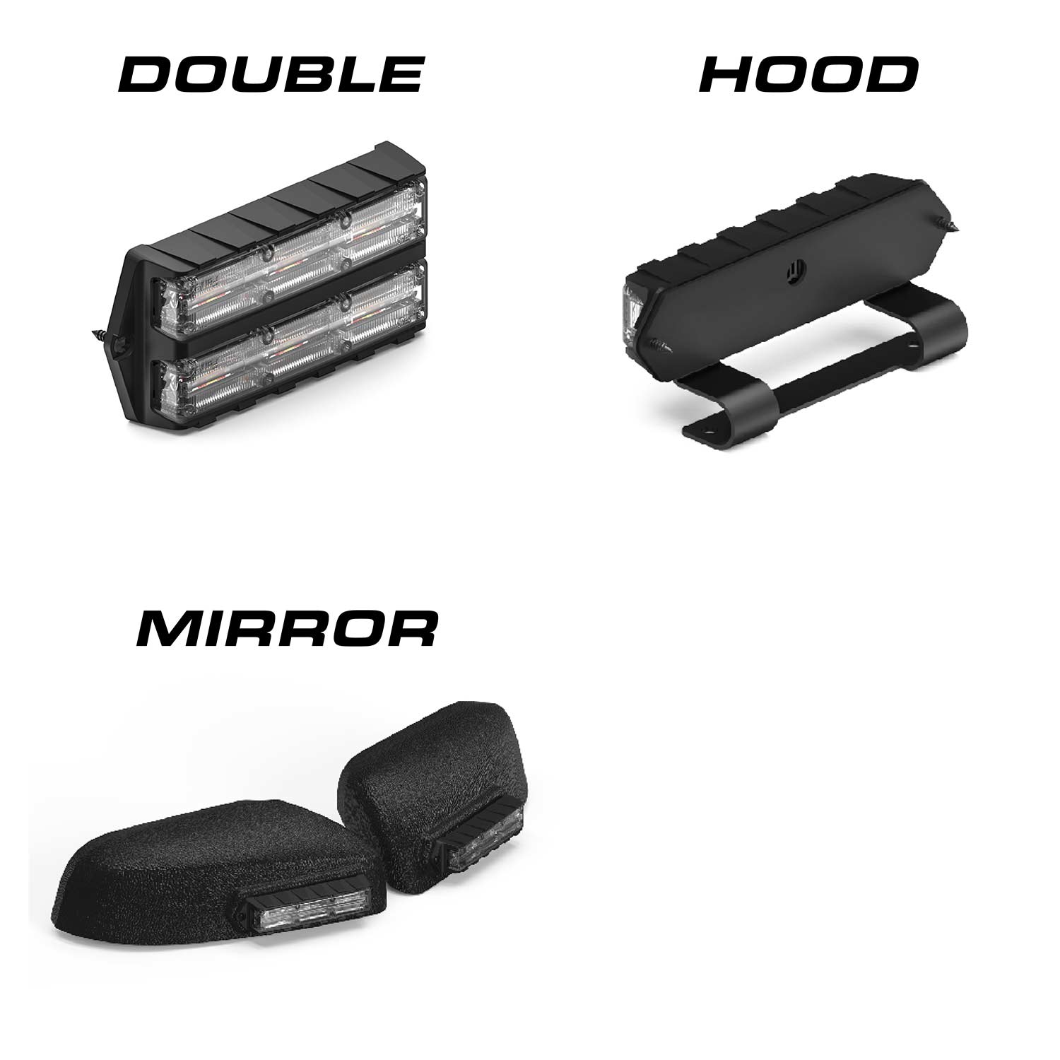 Feniex Q Series Flat LED Surface Mount Grille Light Mounting