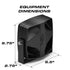 Feniex Vanguard 100-Watt Speaker Dimensions