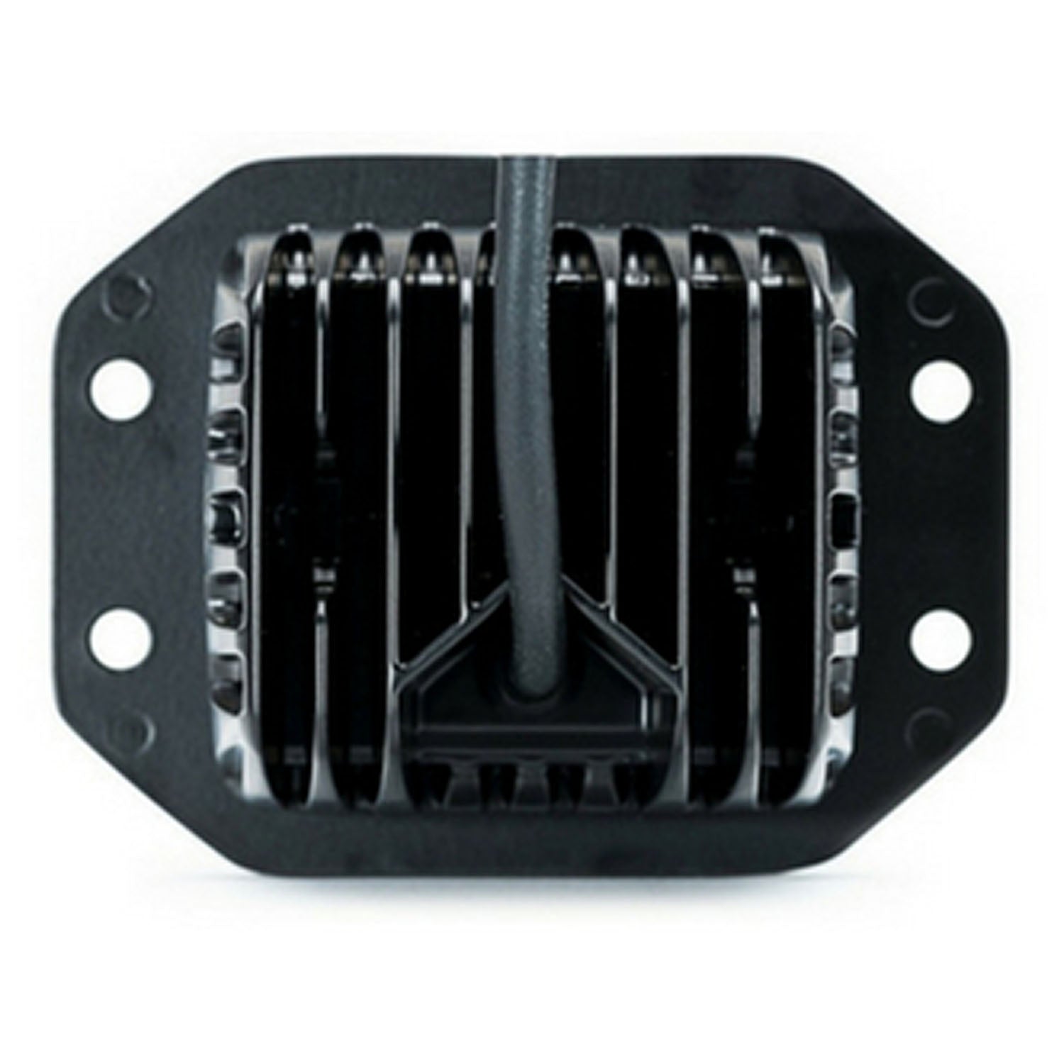 Cube Carbine Flush Mount Cube 5 Inch Off Road LED Spotlight Back View