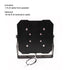 Icon 100-watt Police Vehicle Siren Speaker Black back