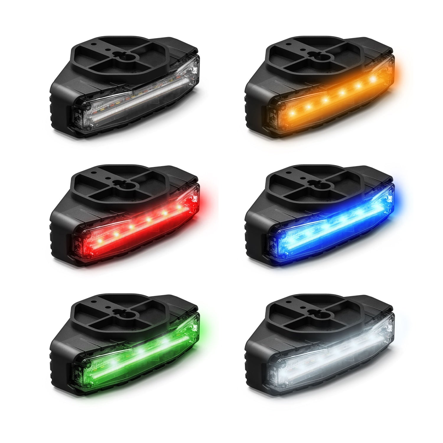 Feniex Q Series Under Mirror Puck Light Colors