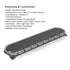 Super Take Down K-Force 47 TIR Full Size LED Light Bar Features