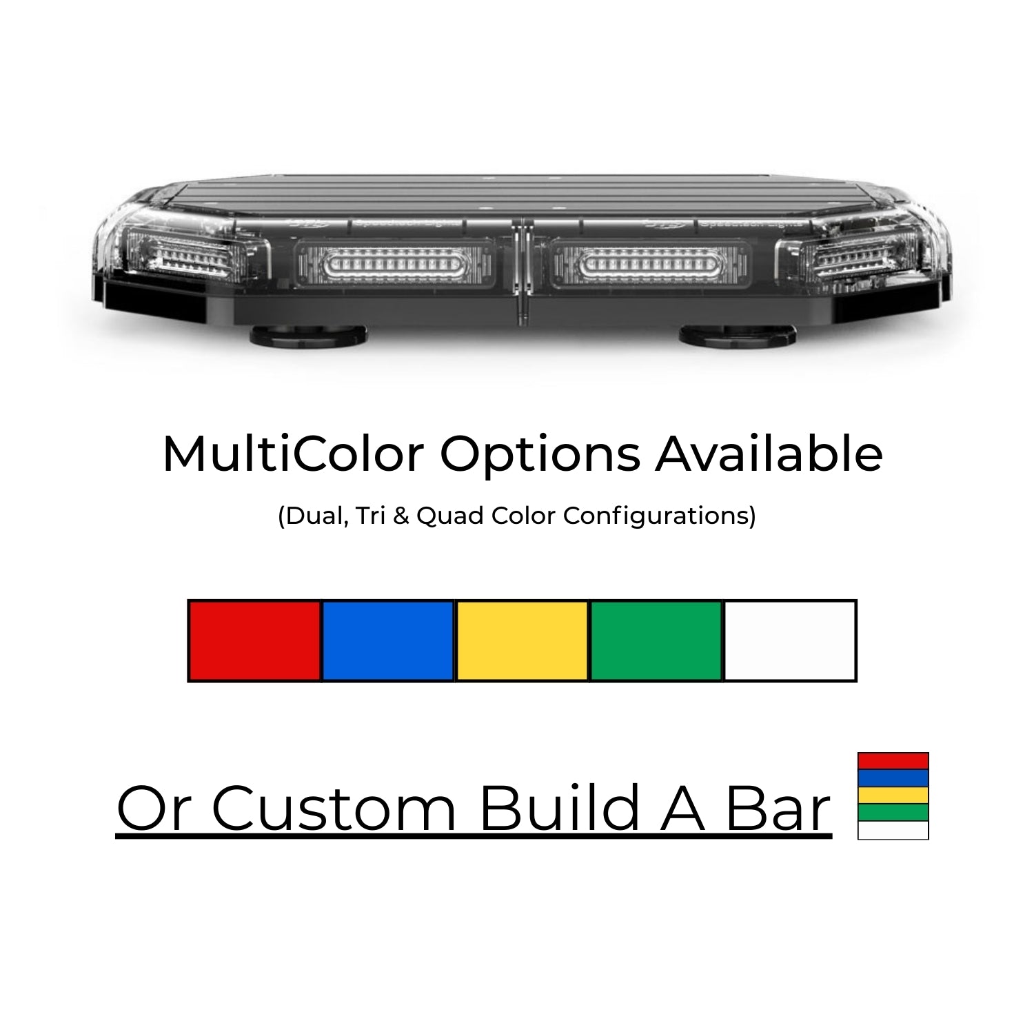 MultiColor K-Force® Elite 18 Linear LED Mini Light Bar (Dual Memory)