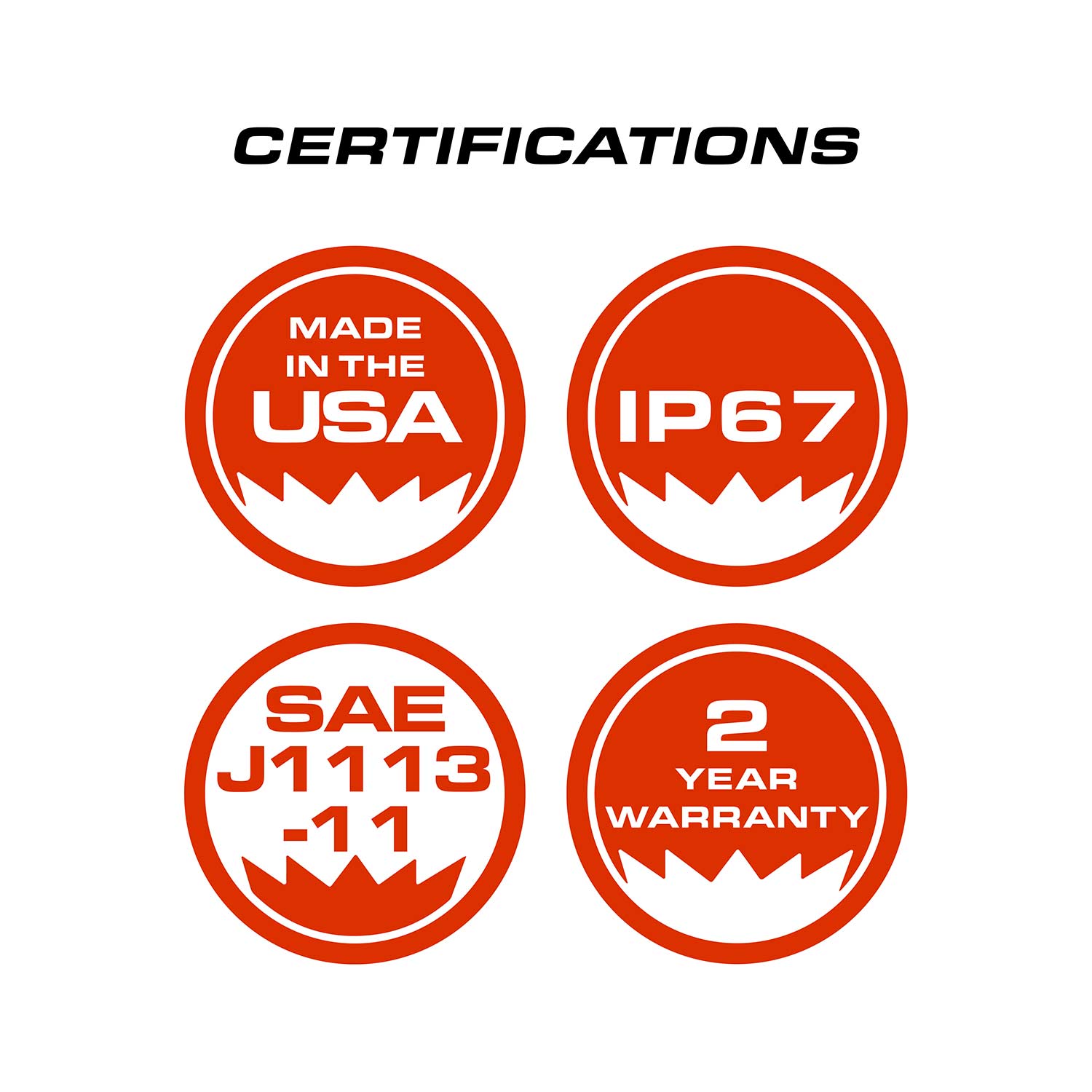 Feniex Typhoon 200 Watt Siren Full Function Certifications