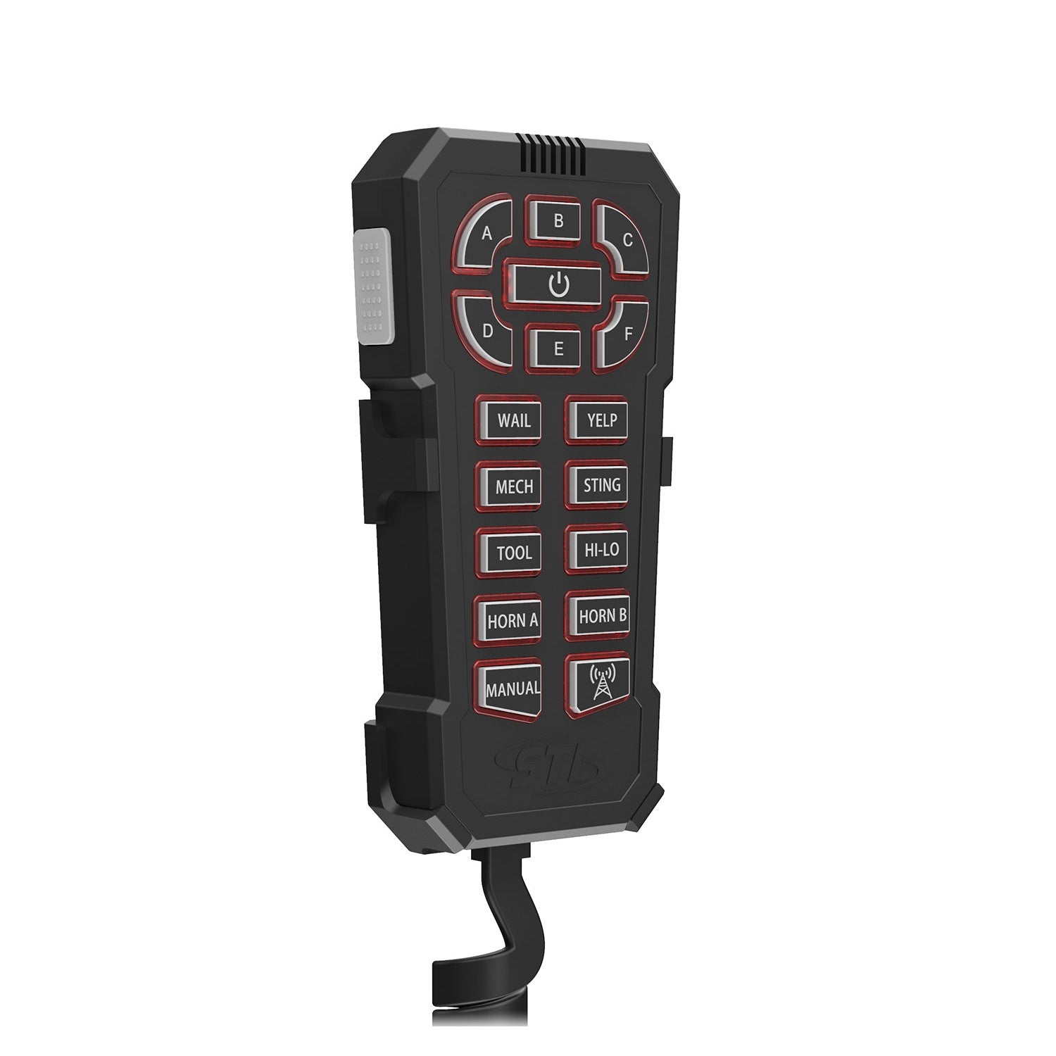 Vireo 100 Watt Handheld Police Siren Mic Controller Side