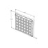 Alpha 7x9 LED Surface Mount Dimensions