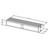 MultiColor Virtue-2 Linear 2 Head LED Dash Light Dimensions