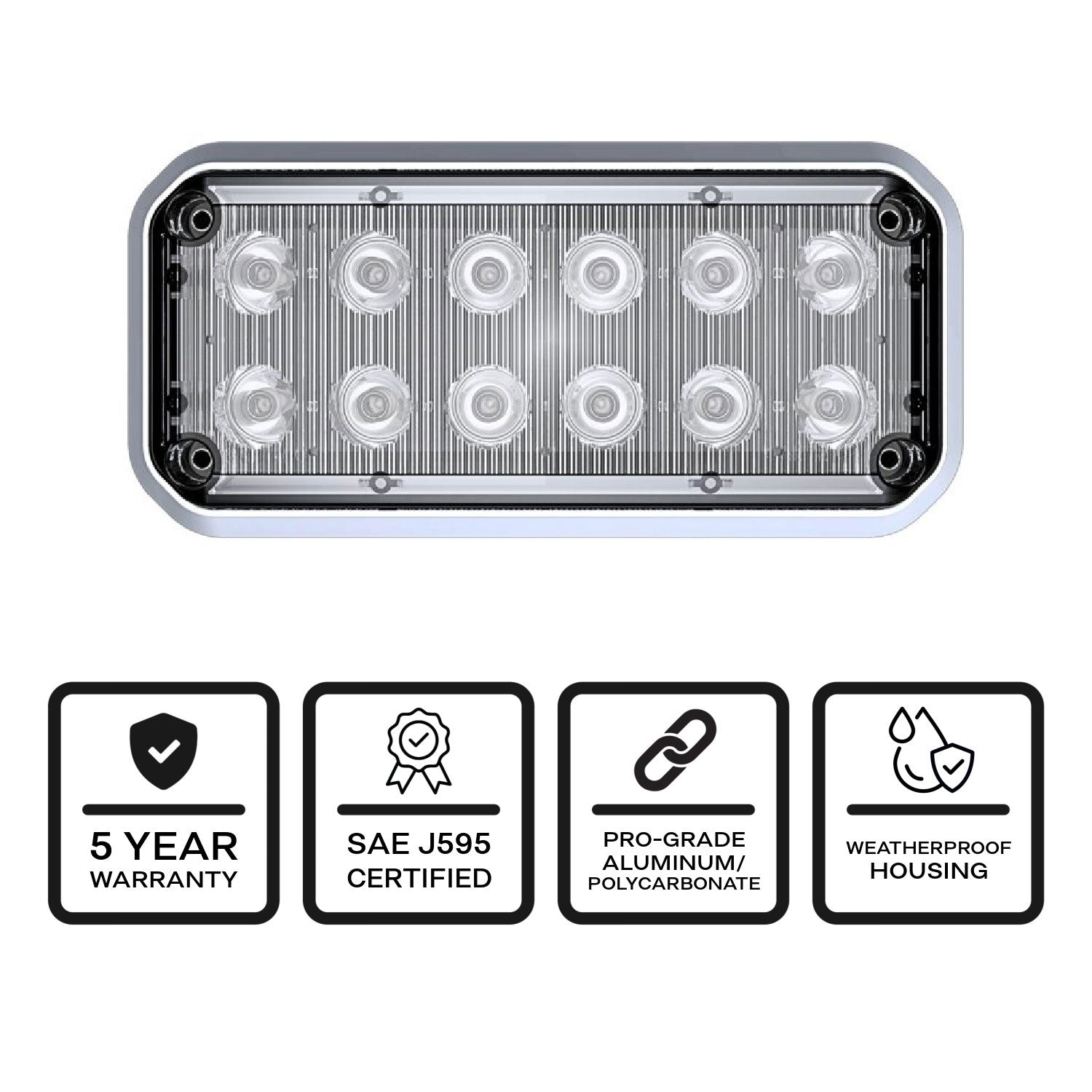 Alpha 7x3 LED Surface Mount Certifications
