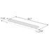 K-Force 55 TIR Wrecker LED Tow Light Bar Dimensions