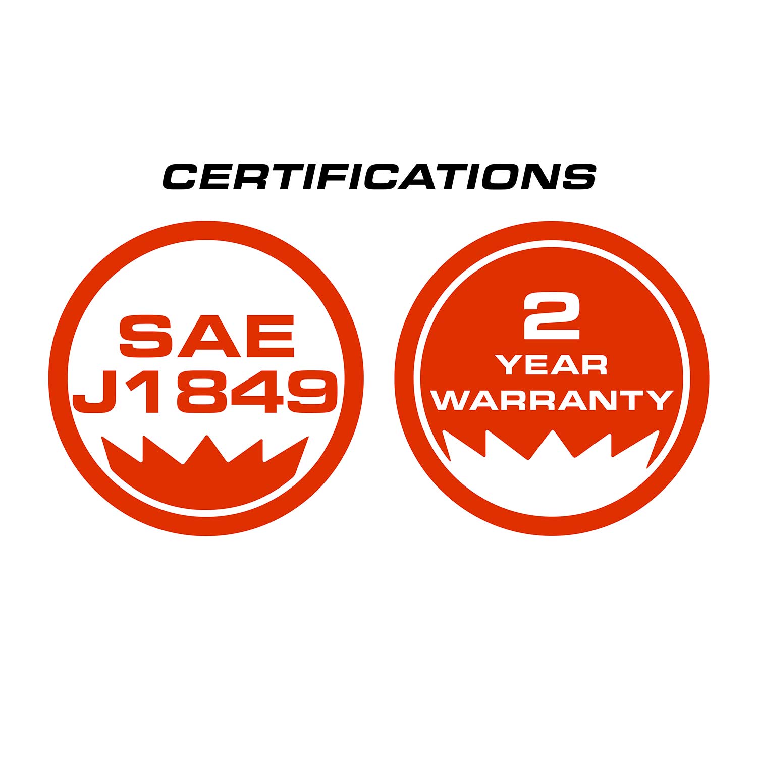 Feniex Cyclops 100-Watt Speaker Certifications