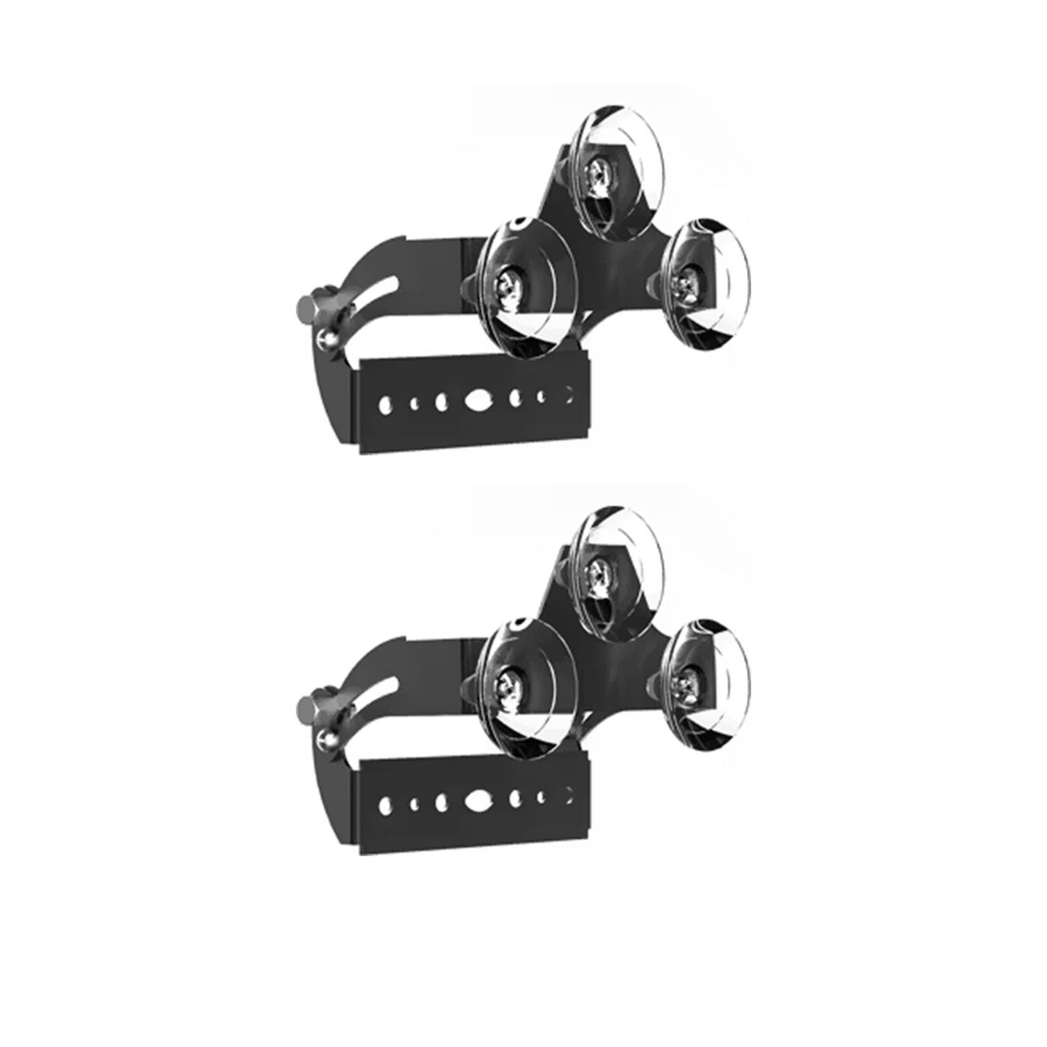 90° Suction Cup Brackets (2 Pack)