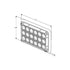Alpha 6x4 LED Surface Mount Dimensions