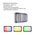 Alpha 6x4 LED Surface Mount Rear View