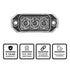 Z-3 TIR LED Surface Mount Warning Light Head AP