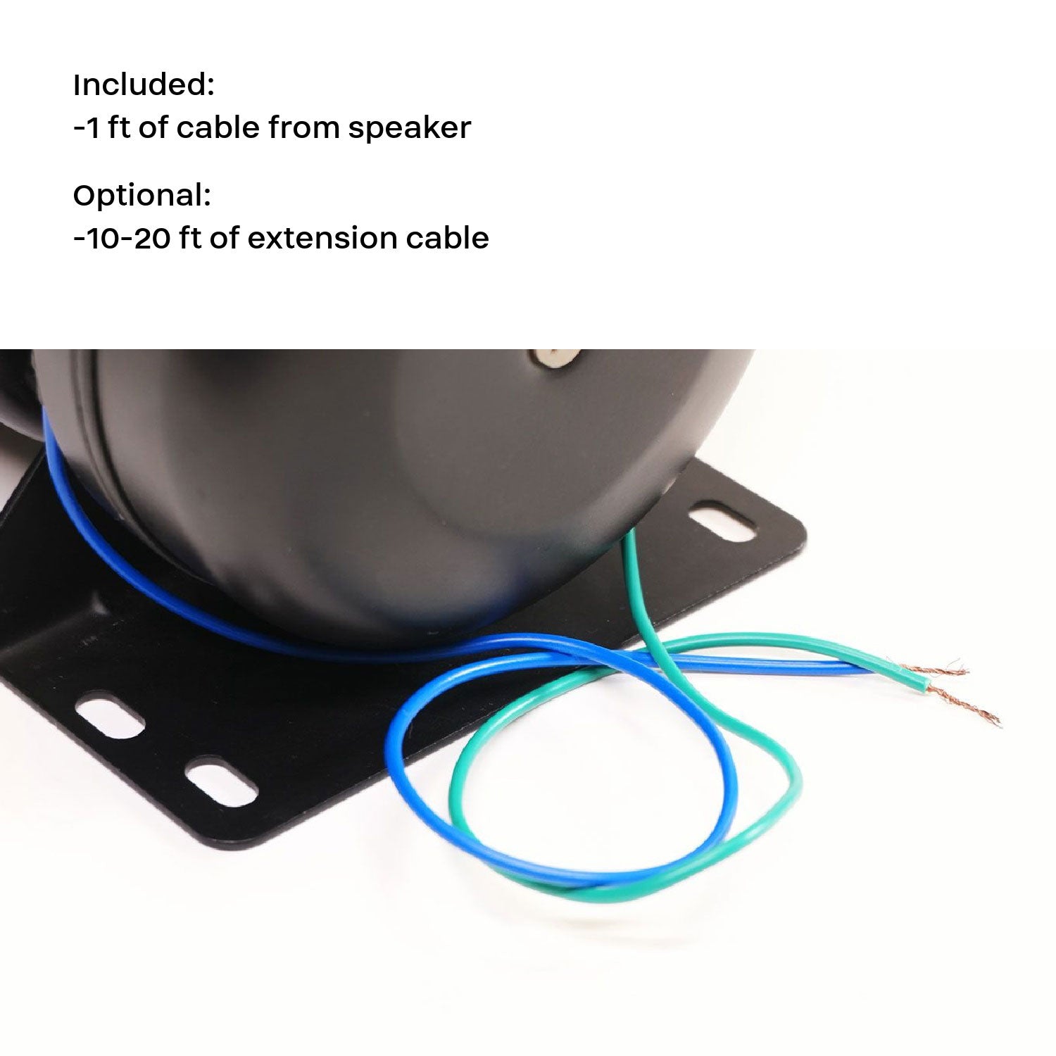 100-Watt Cone Speaker Cables