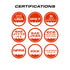 Feniex Quantum 2.0 12" Mini Light Bar Certifications