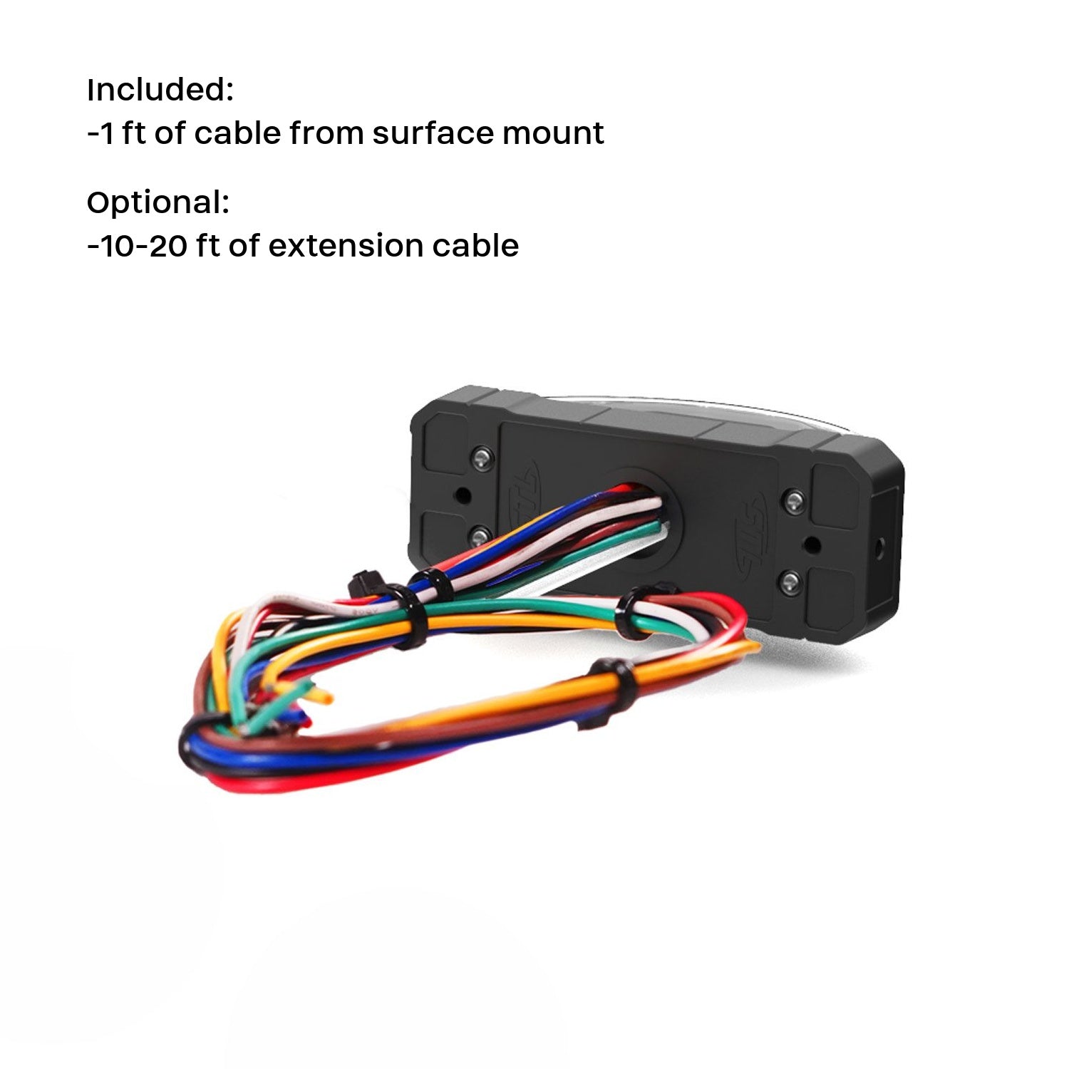MultiColor ZX-180 Linear LED Surface Mount Under Mirror Warning Light Cable