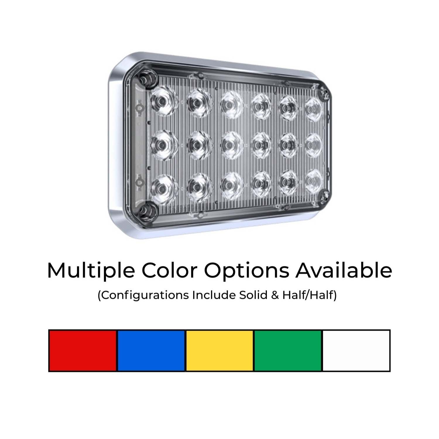 Alpha 6x4 LED Surface Mount Color Attribute