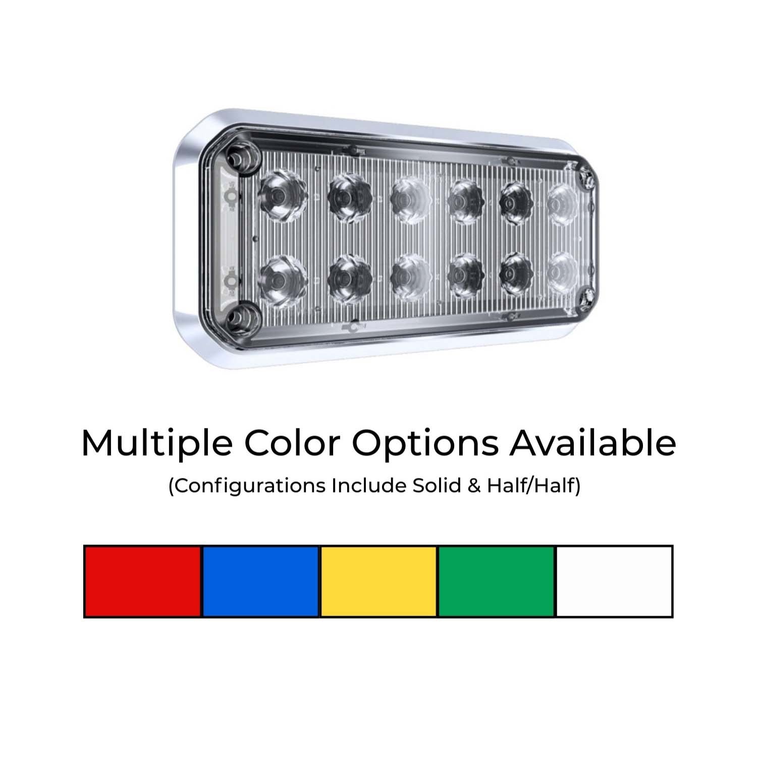 Alpha 7x3 LED Surface Mount Angle