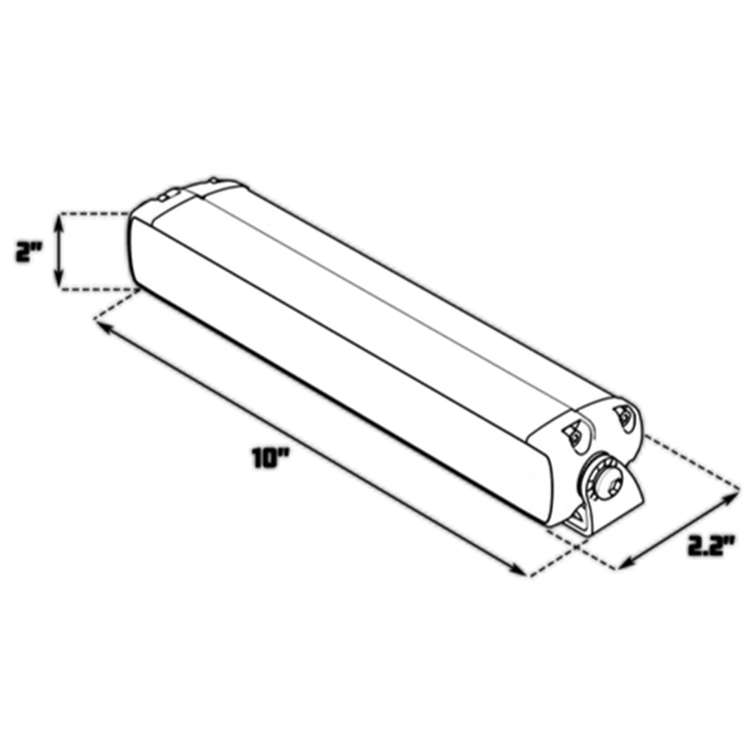 Carbine® 10" Floodlight Off Road LED Light Bar
