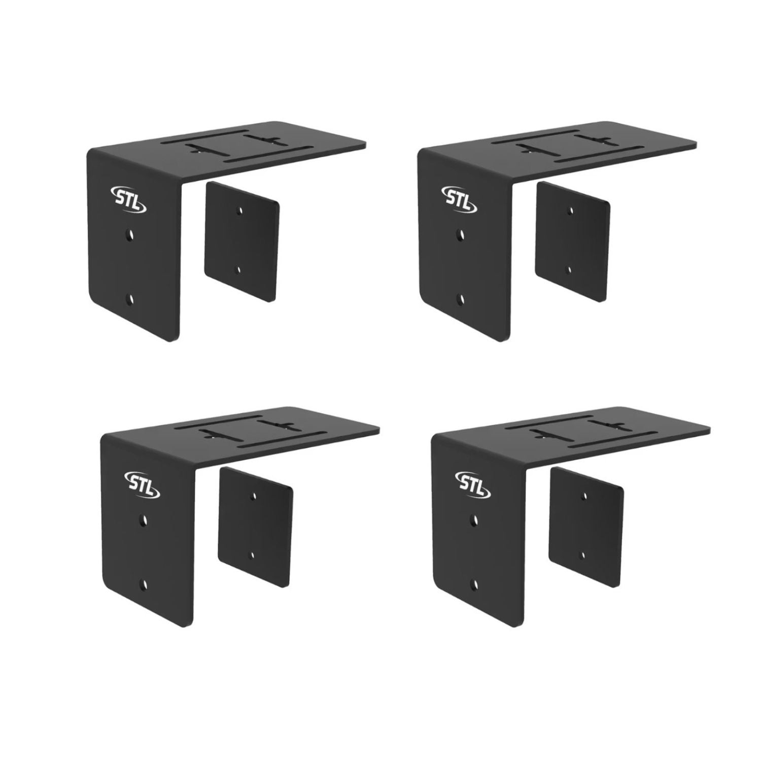 Headache Rack Light Bar Brackets (4 Pack)