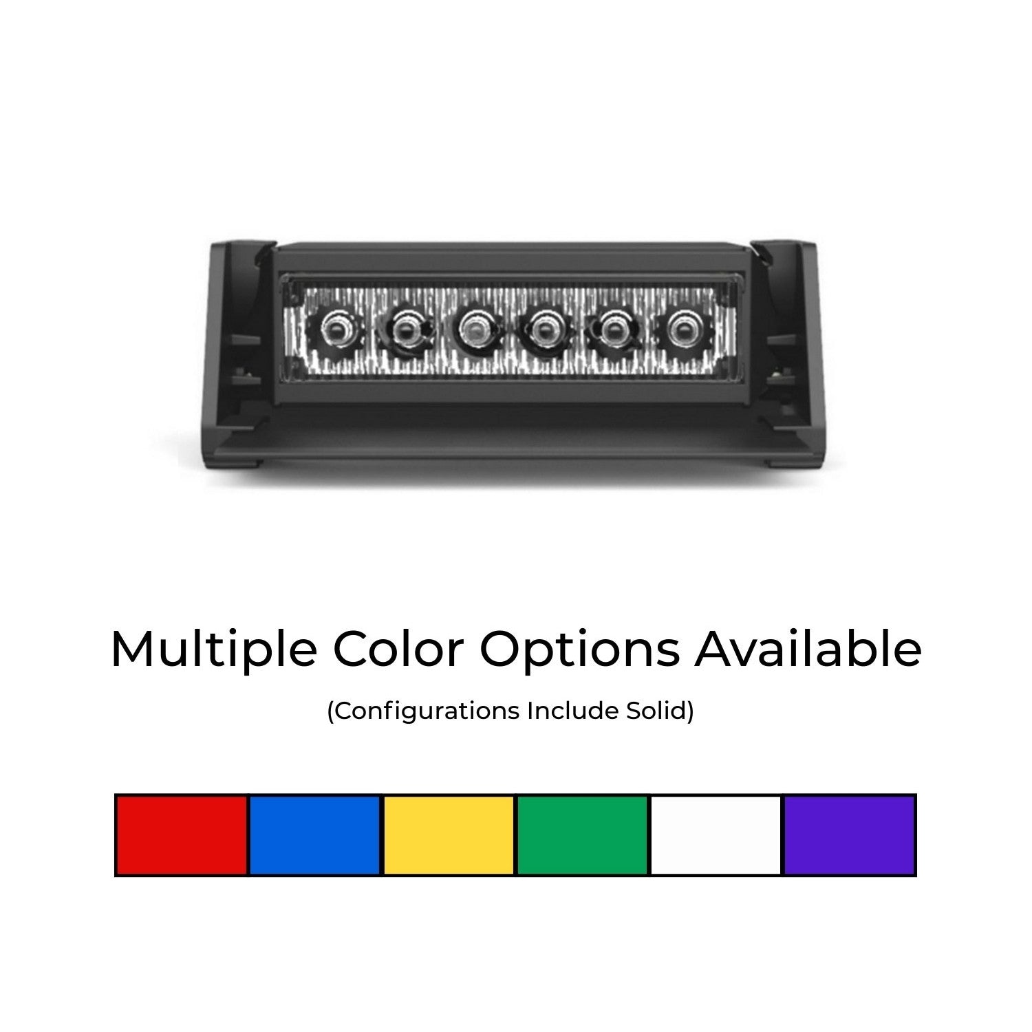 Striker-1 TIR 1-Head LED Dash Light Angle
