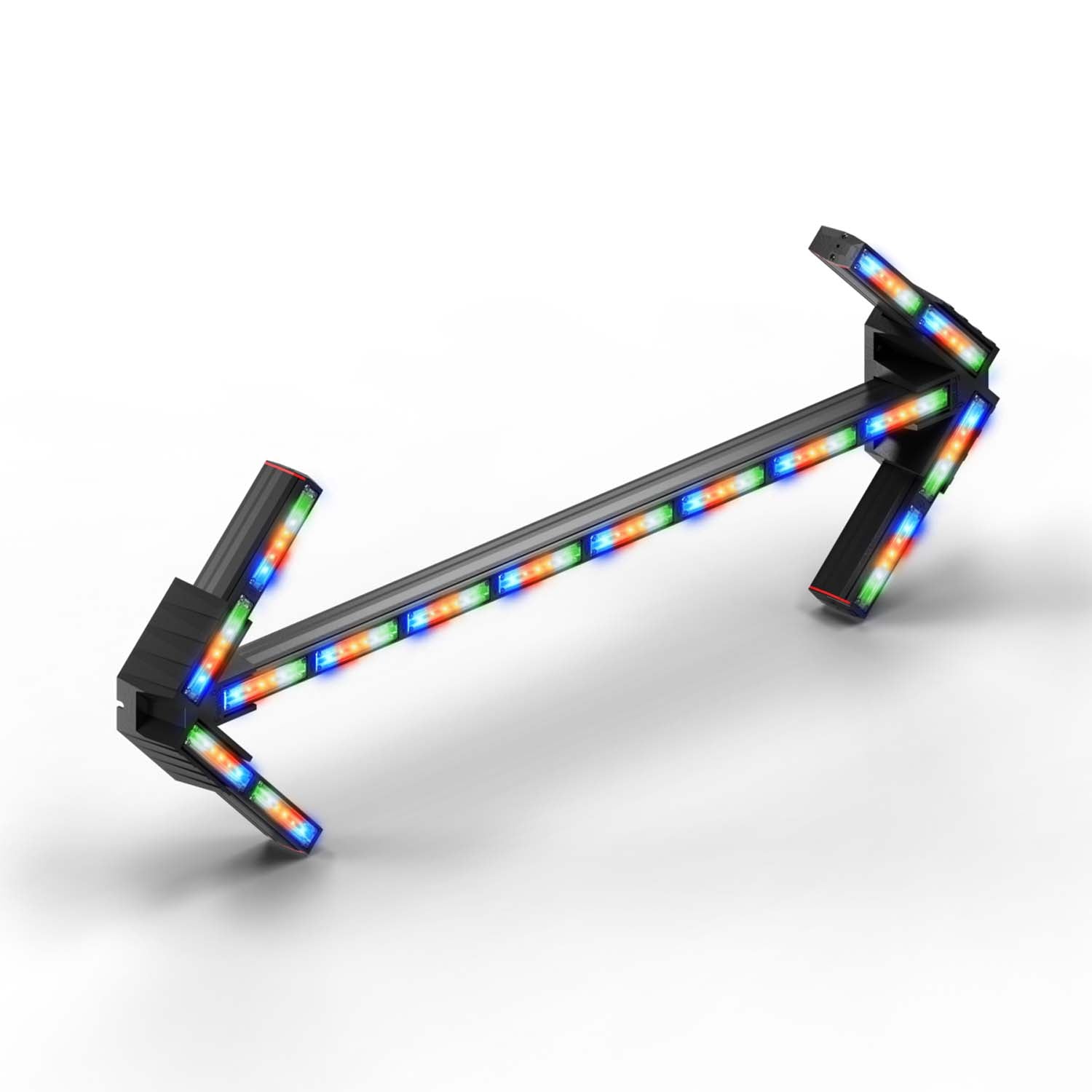 Feniex Quantum arrow stick light bar red blue amber white green