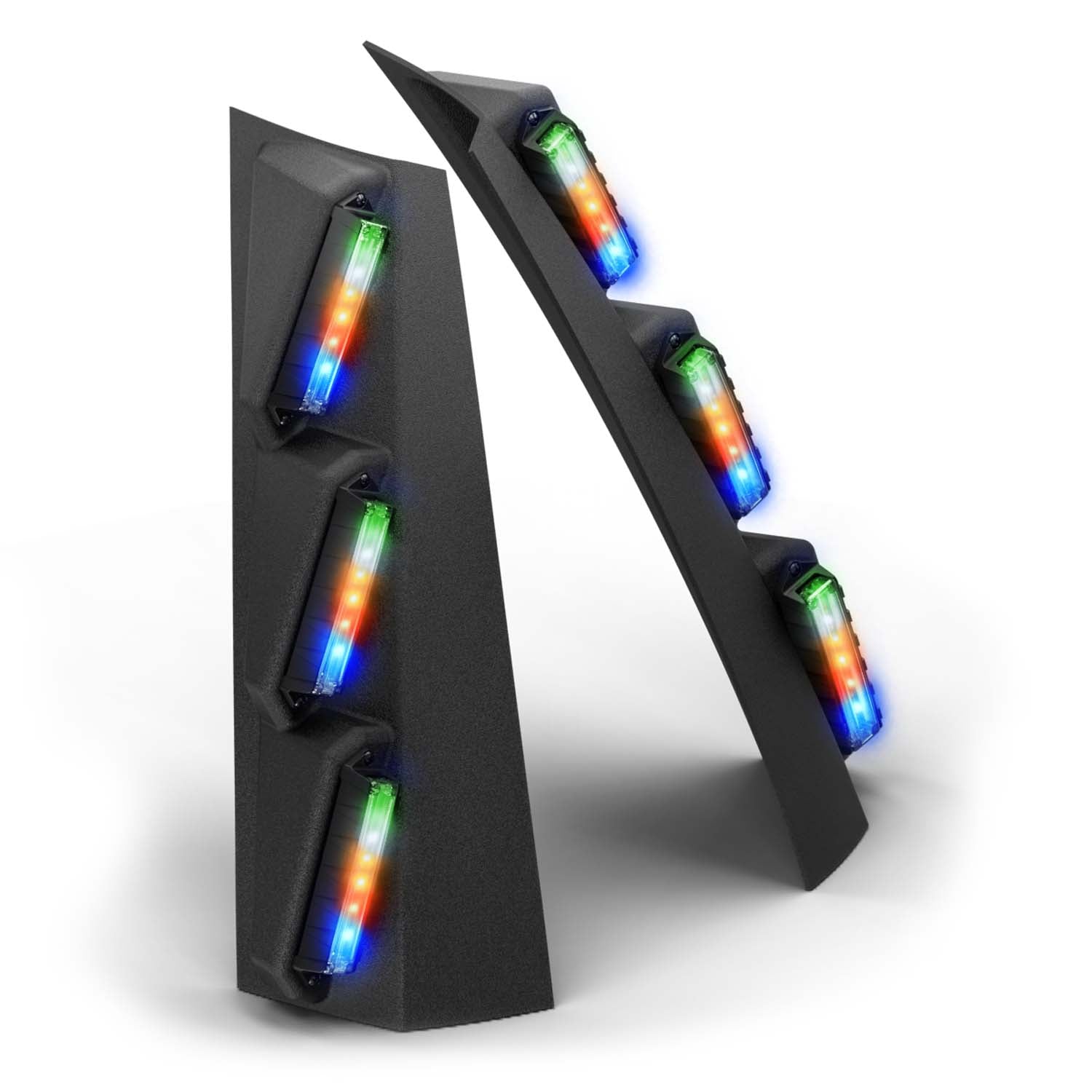 Feniex Quantum pillar light bar red blue amber white green